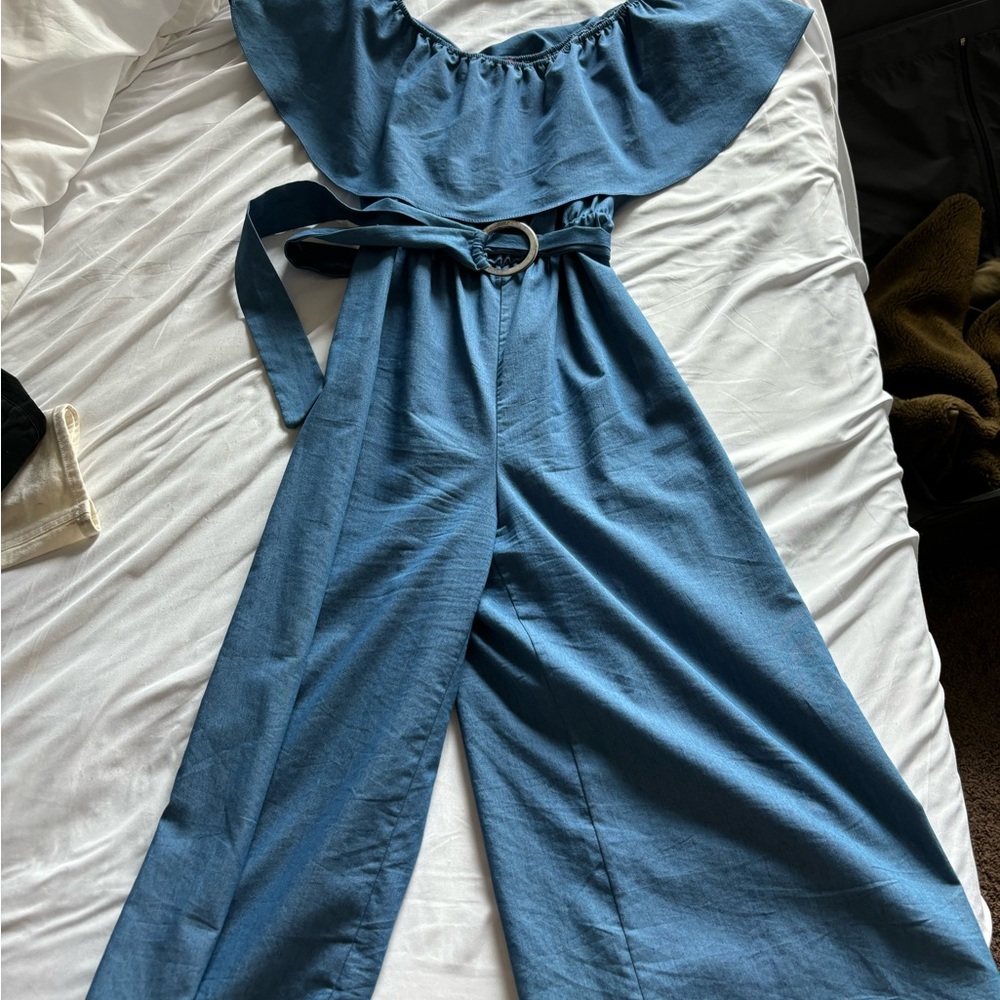 Blue Summer Jumpsuit